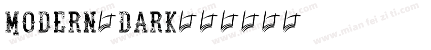 Modern Dark字体转换